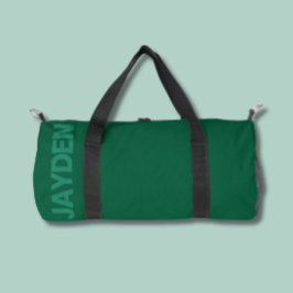 Vetgedrukte naam Gym | Monogram Mannen & Vrouwen D Plunjezak