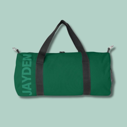 Vetgedrukte naam Gym | Monogram Mannen & Vrouwen D Plunjezak