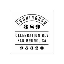 Vetgedrukte nummers Retrotypografie Retroadres