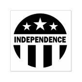 Vetgedrukte ONAFHANKELIJKHEID Zelfinktrubberen ste Zelfinktende Stempel (Design)