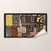 Vetgedrukte patronen, rijke geschiedenis bad handdoek (Handdoek)