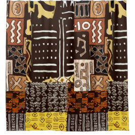 "Vetgedrukte patronen, rijke geschiedenis" Douchegordijn