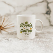 Vetgedrukte Retro Bloemen & Koffieboek Liefhebber  Koffiemok