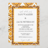 Vetgedrukte Retro Tegels Kaart (Voorkant / Achterkant)