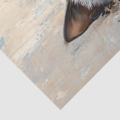 Vetgedrukte Siamese katten schilderen Decoupage Tissuepapier (Detail)