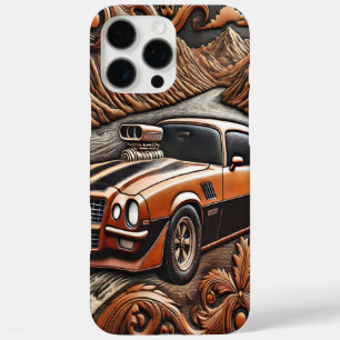 Vetgedrukte Spier Auto Mountain Drive iPhone 16 Pro Max Hoesje
