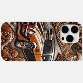 Vetgedrukte Spier Auto Mountain Drive Case-Mate iPhone Case (Achterkant (horizontaal))