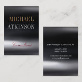 Vetgedrukte tekst Creatief Uniek Chubby Visitekaartje (Voorkant / Achterkant)