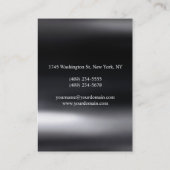 Vetgedrukte tekst Creatief Uniek Chubby Visitekaartje (Achterkant)