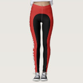 Vetgedrukte tekst  Twee Leggings kleur (Voorkant)