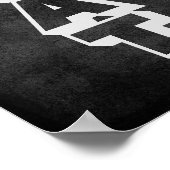 vetgedrukte tekst van het keukenposter op noodlijd poster (Hoek)