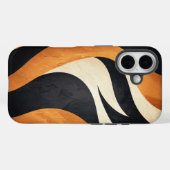 Vetgedrukte Tiger Stripes Telefoonhoes Case-Mate iPhone Case (Achterkant (horizontaal))