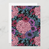 Vetgedrukte tuinbloemen (Voorkant / Achterkant)