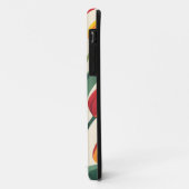Vetgedrukte tulpenillustratie Case-Mate iPhone case (Achterkant/links)