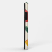 Vetgedrukte tulpenillustratie Case-Mate iPhone case (Achterkant/rechts)