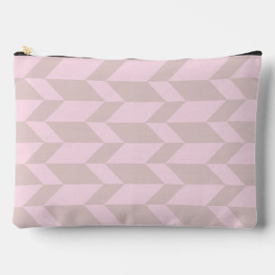 Vetgedrukte tweetonige pijl Chevron Stripe Neutral Etui