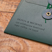 Vetgedrukte Typografie Aangepaste Tekst Retouradre Zelfinktende Stempel