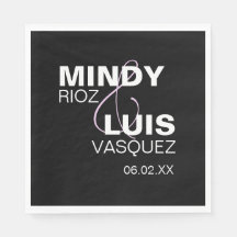 Vetgedrukte typografie ampersand roze zwart