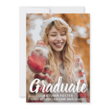 Vetgedrukte typografie Foto Modern Afstuderen