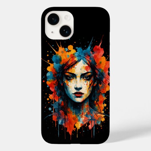 Vetgedrukte uitdrukkingen: Kunst in beweging Case-Mate iPhone Case (Achterkant)