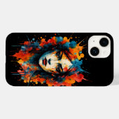 Vetgedrukte uitdrukkingen: Kunst in beweging Case-Mate iPhone Case (Achterkant (horizontaal))