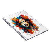 Vetgedrukte uitdrukkingen: Kunst in beweging Notitieboek (Rechterzijde)