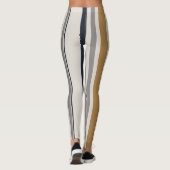 Vetgedrukte verticale strepen leggings (Achterkant)