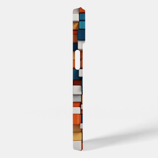 Vetgedrukte vierkanten Case-Mate iPhone case (Achterkant / Rechts)