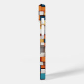 Vetgedrukte vierkanten Case-Mate iPhone case (Achterkant / Links)