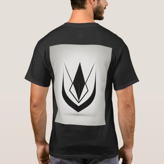 Vetgedrukte woorden: T-shirt van Text Art Mannen (Achterkant)