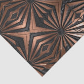 Vetgedrukte zwarte ster Patroon Decoupage Tissuepapier (Detail)