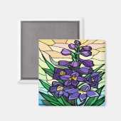 Vetglas Dendrobium Magnet (Voorkant / Achterkant)