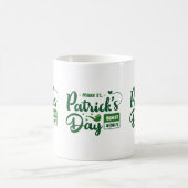Vetgroene Ierse Quote St. Patrick Mok (Center)