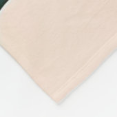 Vetgroene Monstera laat tropisch Oerwoud achter Fleece Deken (Hoek)