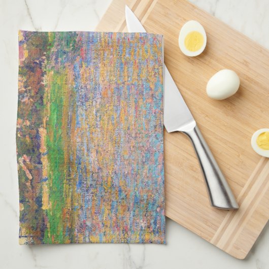 Vetheuil, 1879 Claude Monet Theedoek (Quarter Fold)