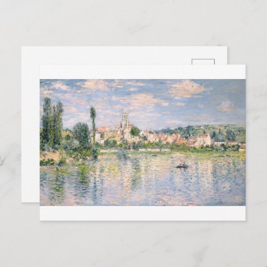 Vetheuil in Summer by Claude Monet Briefkaart (Voorkant / Achterkant)