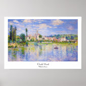 Vetheuil in Summer Claude Monet Poster (Voorkant)