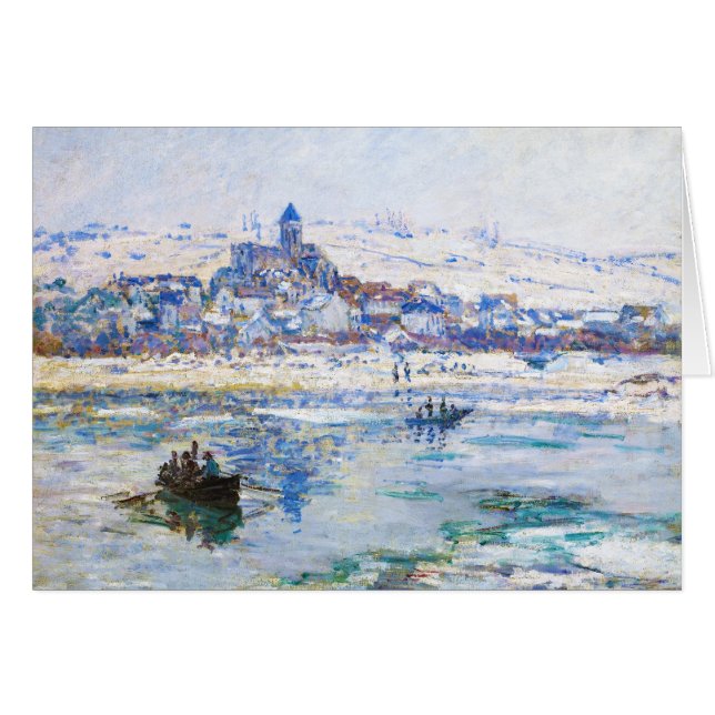 Vetheuil in Winter Claude Monet (Voorkant Horizontaal)