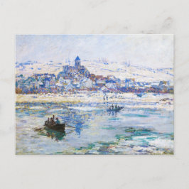 Vetheuil in Winter Claude Monet Briefkaart