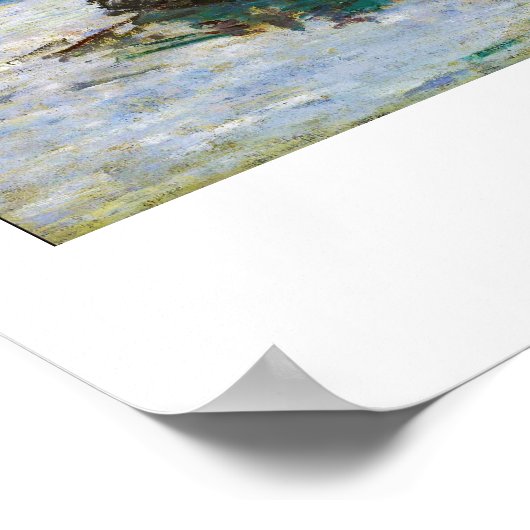 Vetheuil in Winter Claude Monet Poster (Hoek)