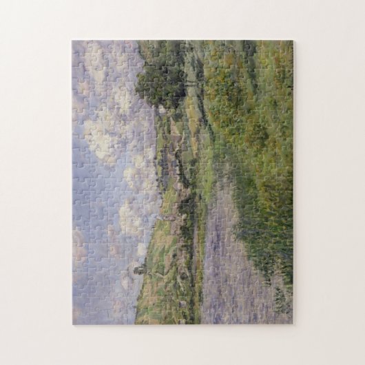 Vetheuil Paysage Landschap Monet Fine Art Legpuzzel (Verticaal)