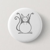 Vethoofdkat Ronde Button 5,7 Cm (Voorkant)