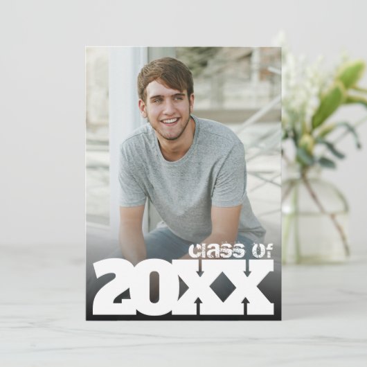 Vetjaars fotograaf kaart (Staand voorkant)