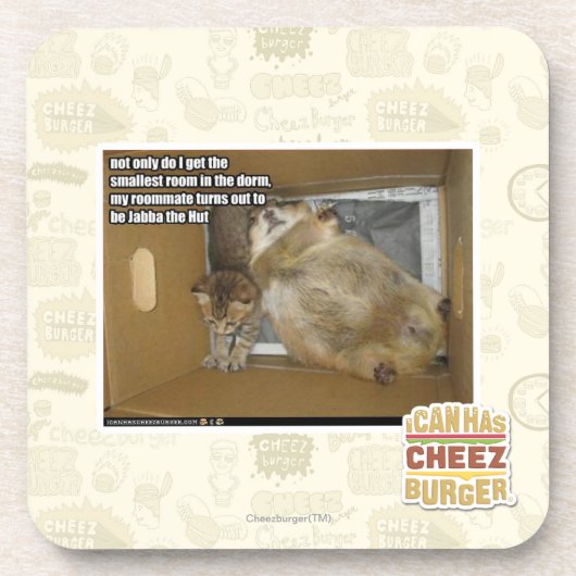 Vetkamergenote Bier Onderzetter (Voorkant)