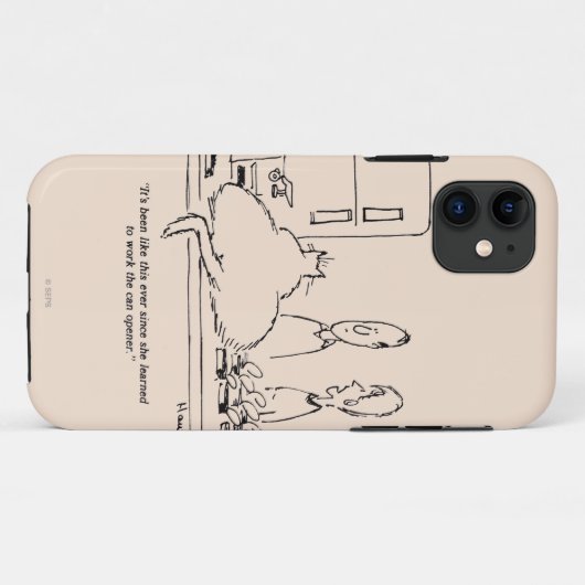 Vetkat Case-Mate iPhone Case (Achterkant (horizontaal))