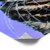 Vetkat, geslepen poster (Hoek)