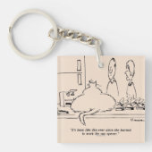 Vetkat Sleutelhanger (Voorkant)