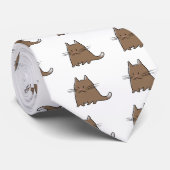 Vetkat Stropdas (Opgerold)