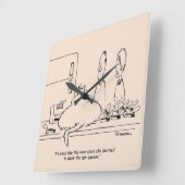 Vetkat Vierkante Klok (Hoek)