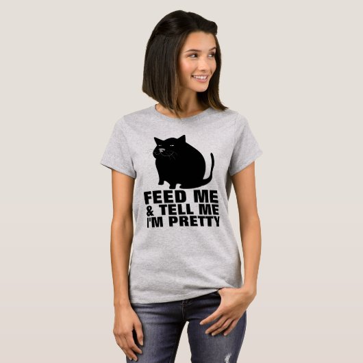 VETKAT, VOET ME ZEGGEN DAT IK T-SHIRTS BEN (Voorkant volledig)